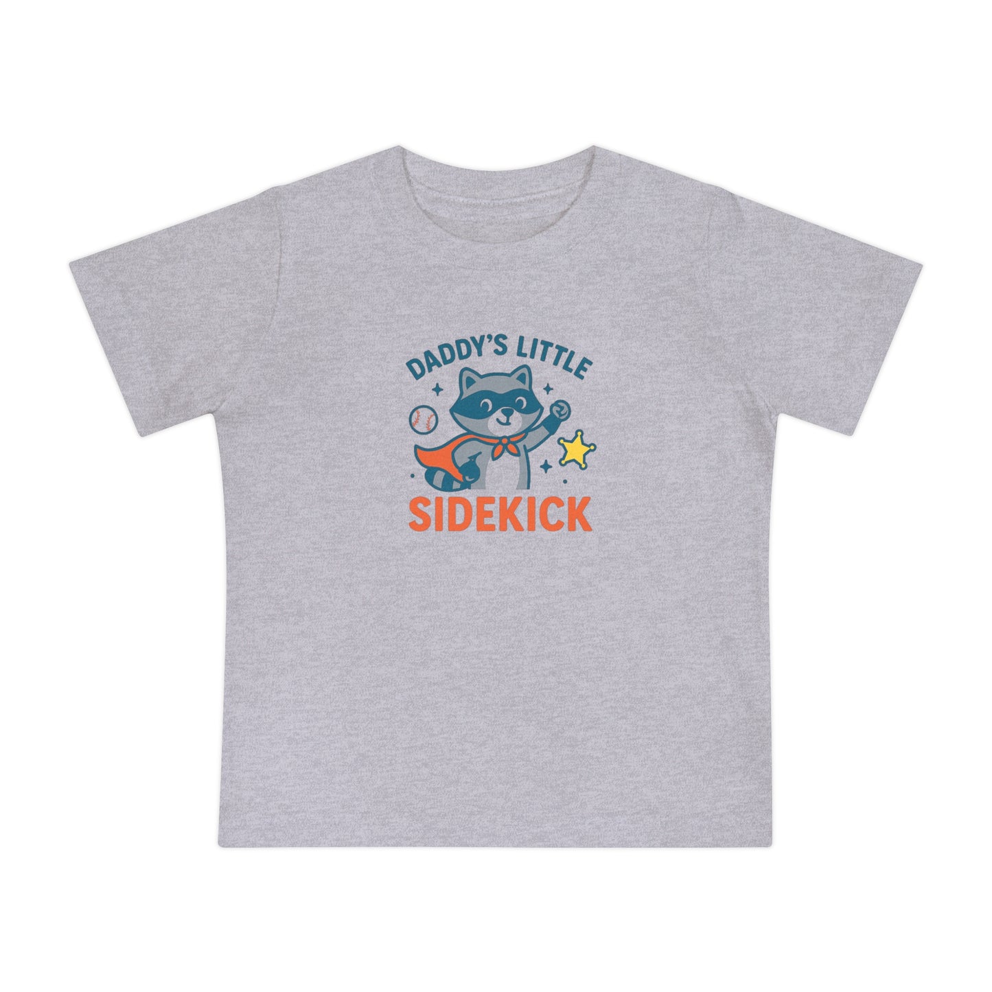 Daddy's Little Sidekick Baby T-Shirt, Cute Baby Tee