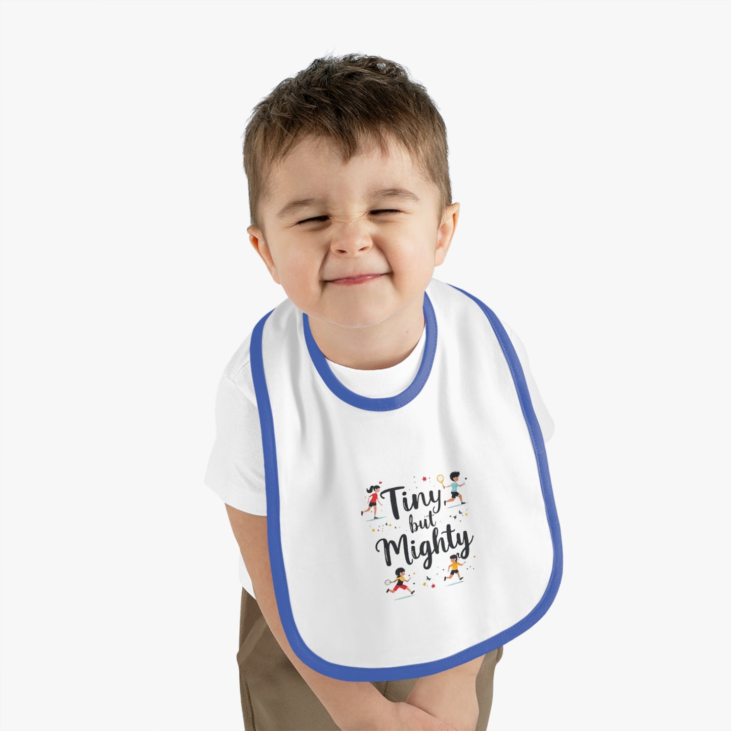 Baby Bib, Tiny but Mighty Jersey Bib