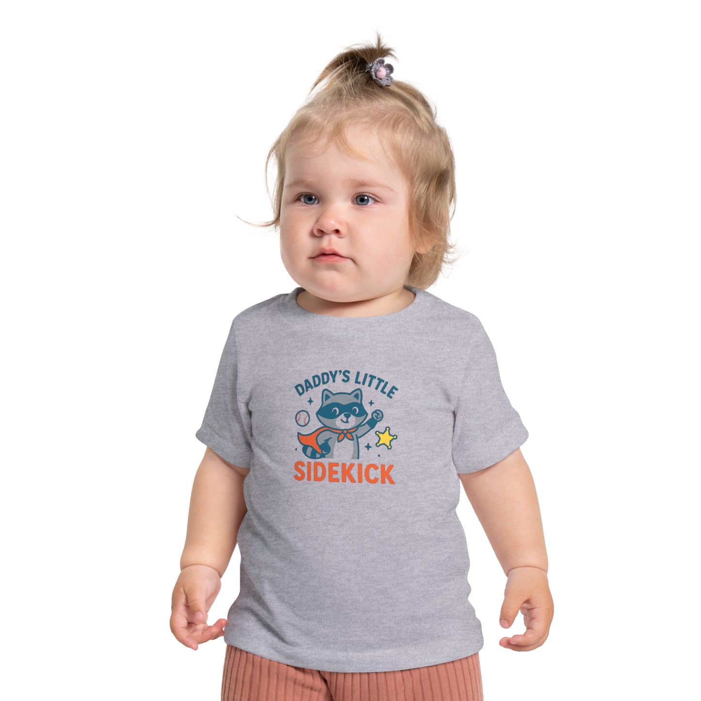 Daddy's Little Sidekick Baby T-Shirt, Cute Baby Tee