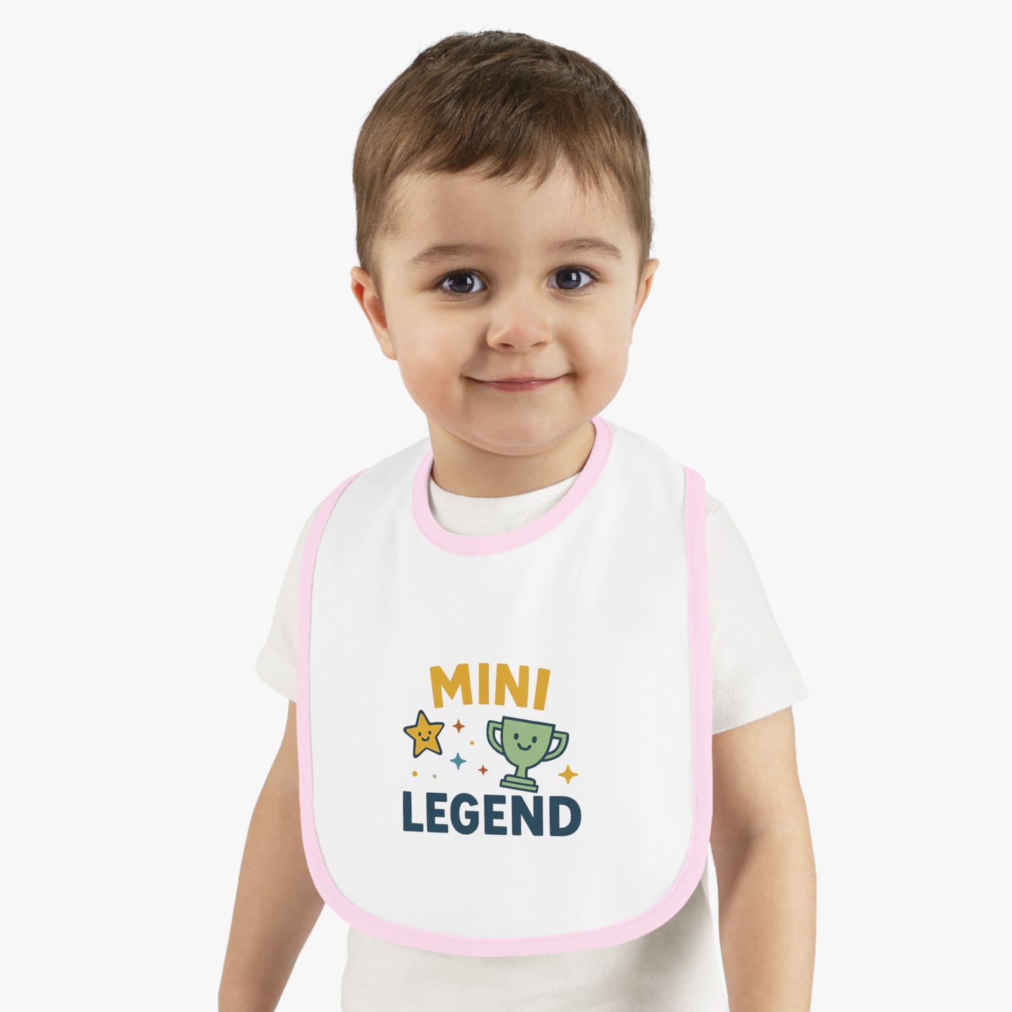Mini Legend Baby Bib - Cute Jersey Bib for Infants
