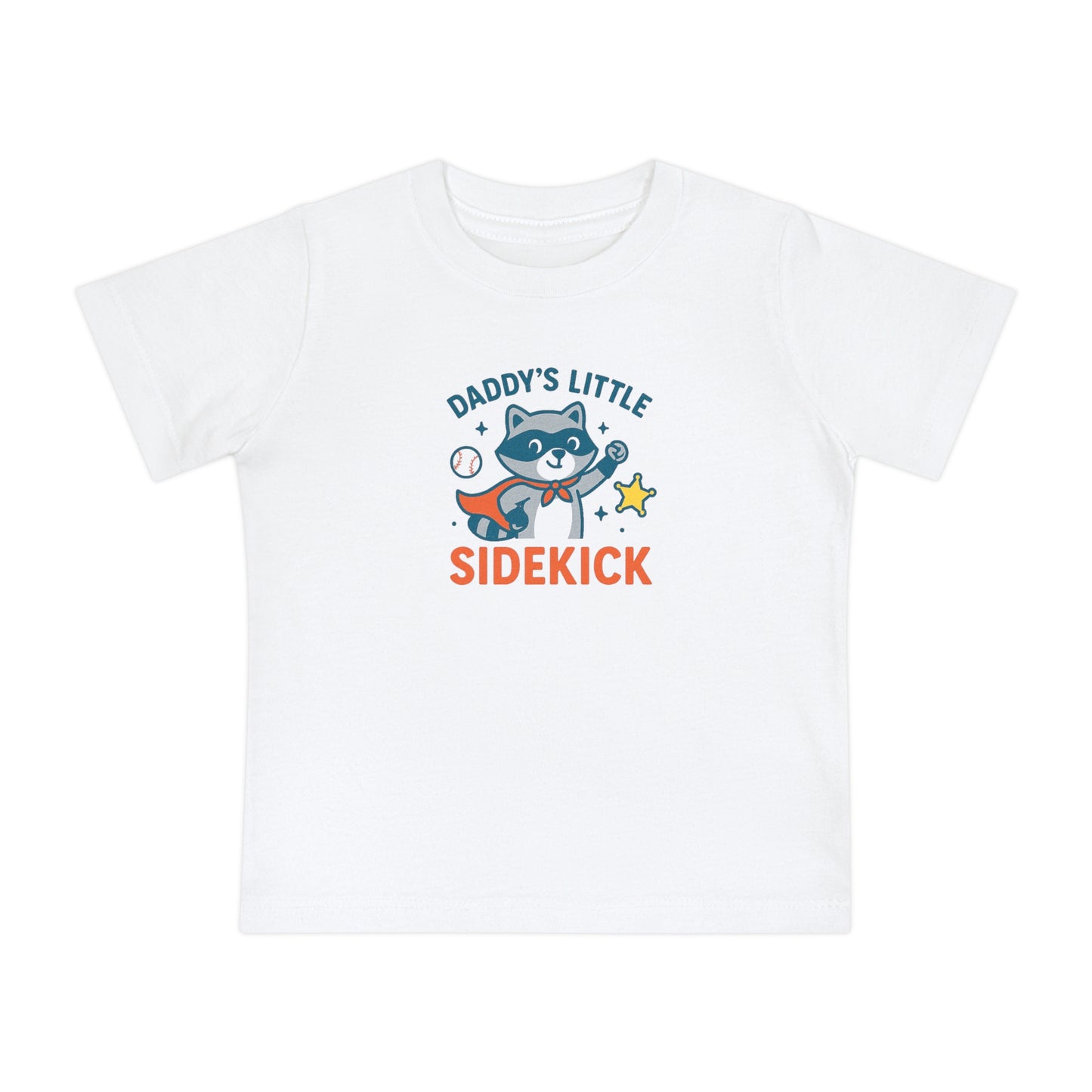 Daddy's Little Sidekick Baby T-Shirt, Cute Baby Tee