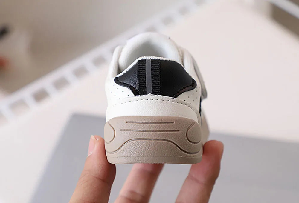 PU Leather Infant Girl's Sneakers