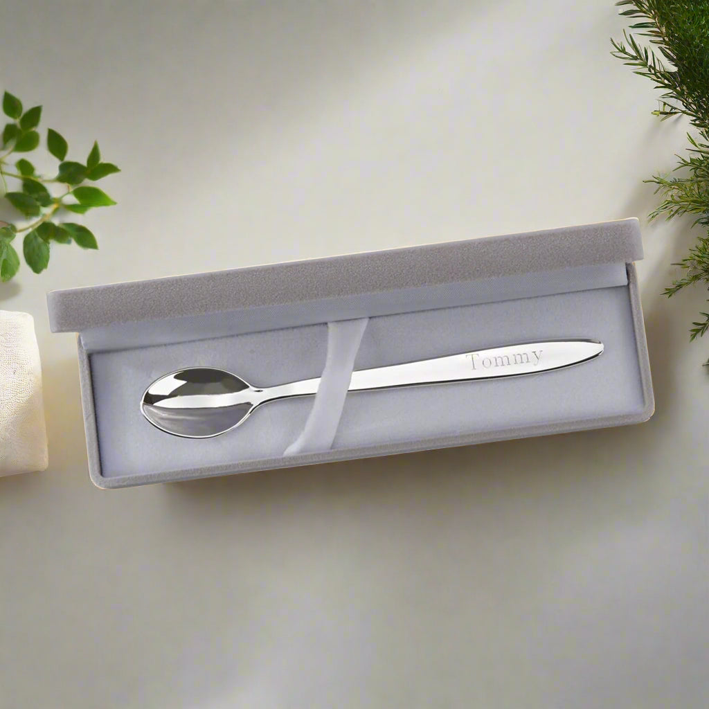 Silverplated Baby Spoon-0