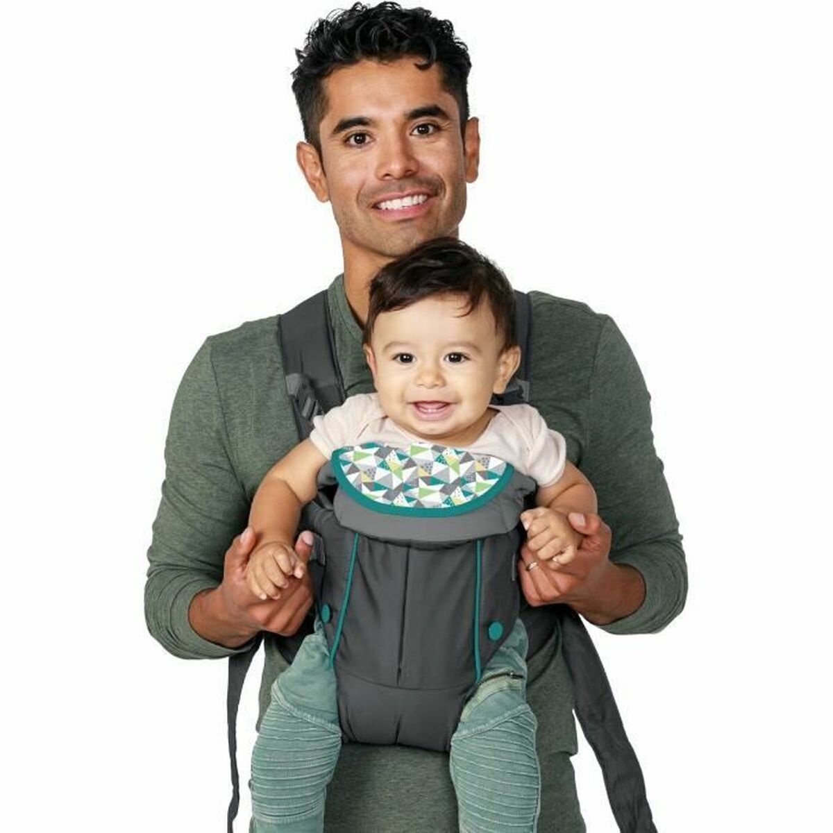 Baby Carrier Backpack Infantino Grey + 0 Years-4