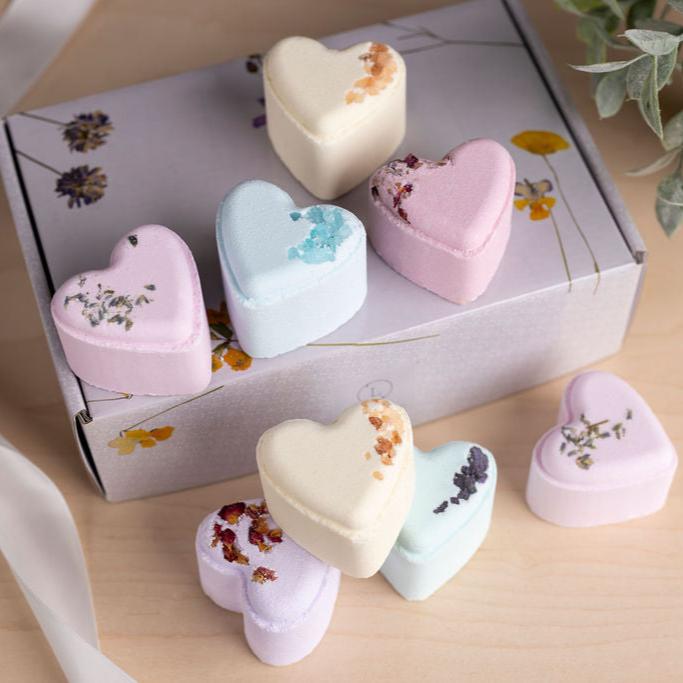 CBD - 8 Bath bombs set -  perfect for a relaxing Mother's day bath-3