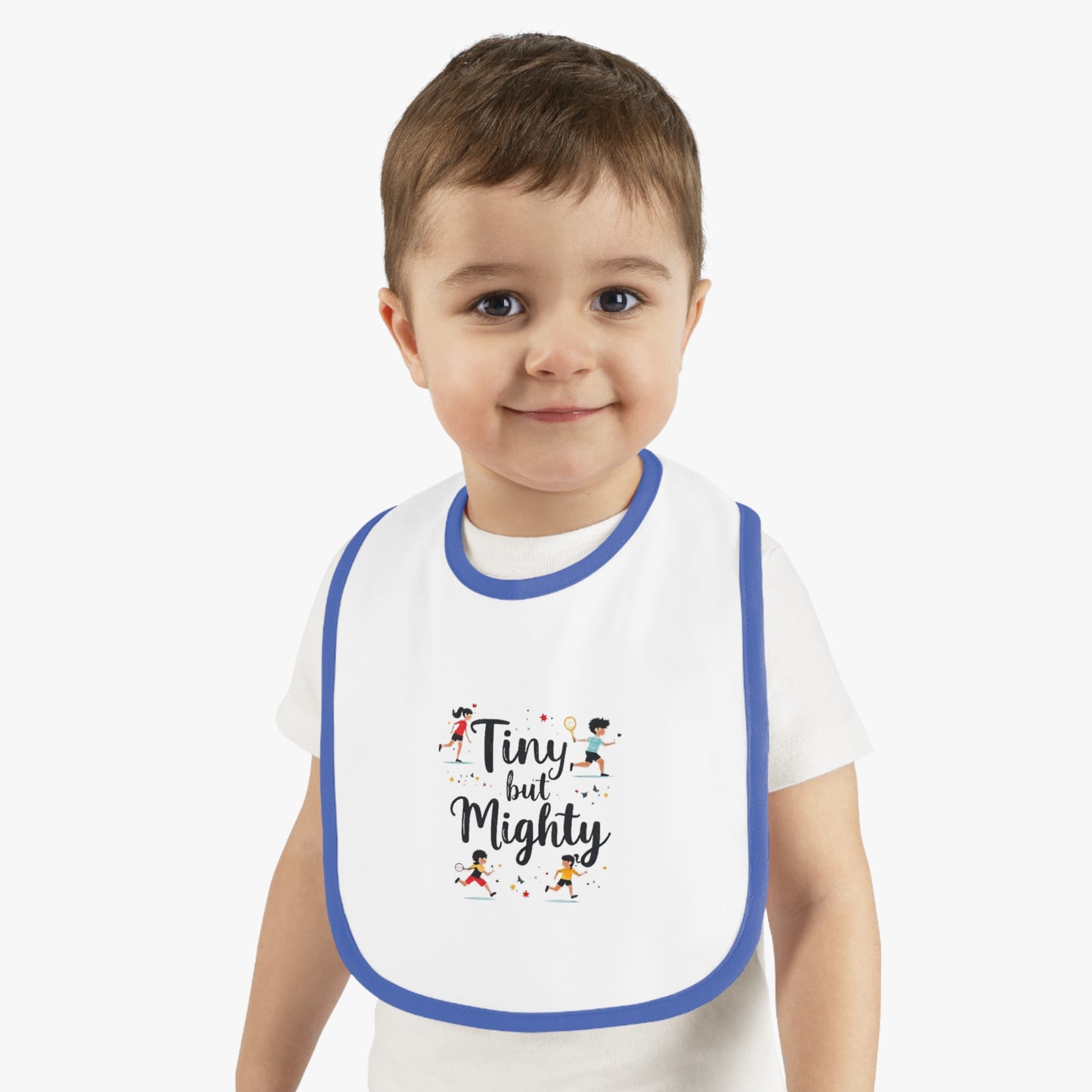 Baby Bib, Tiny but Mighty Jersey Bib