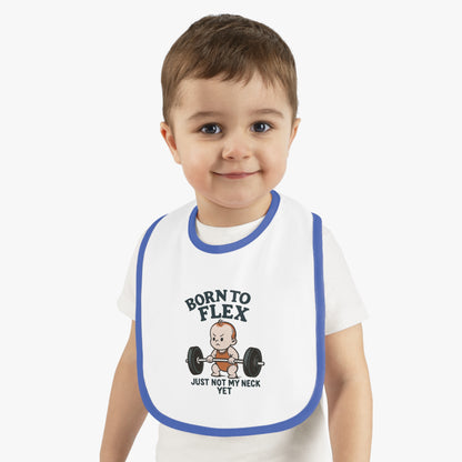 Baby Gym Bib - Cute Workout Bib for Infants