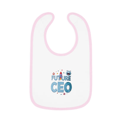 Baby Bib for Future CEOs, Cute Newborn Gift