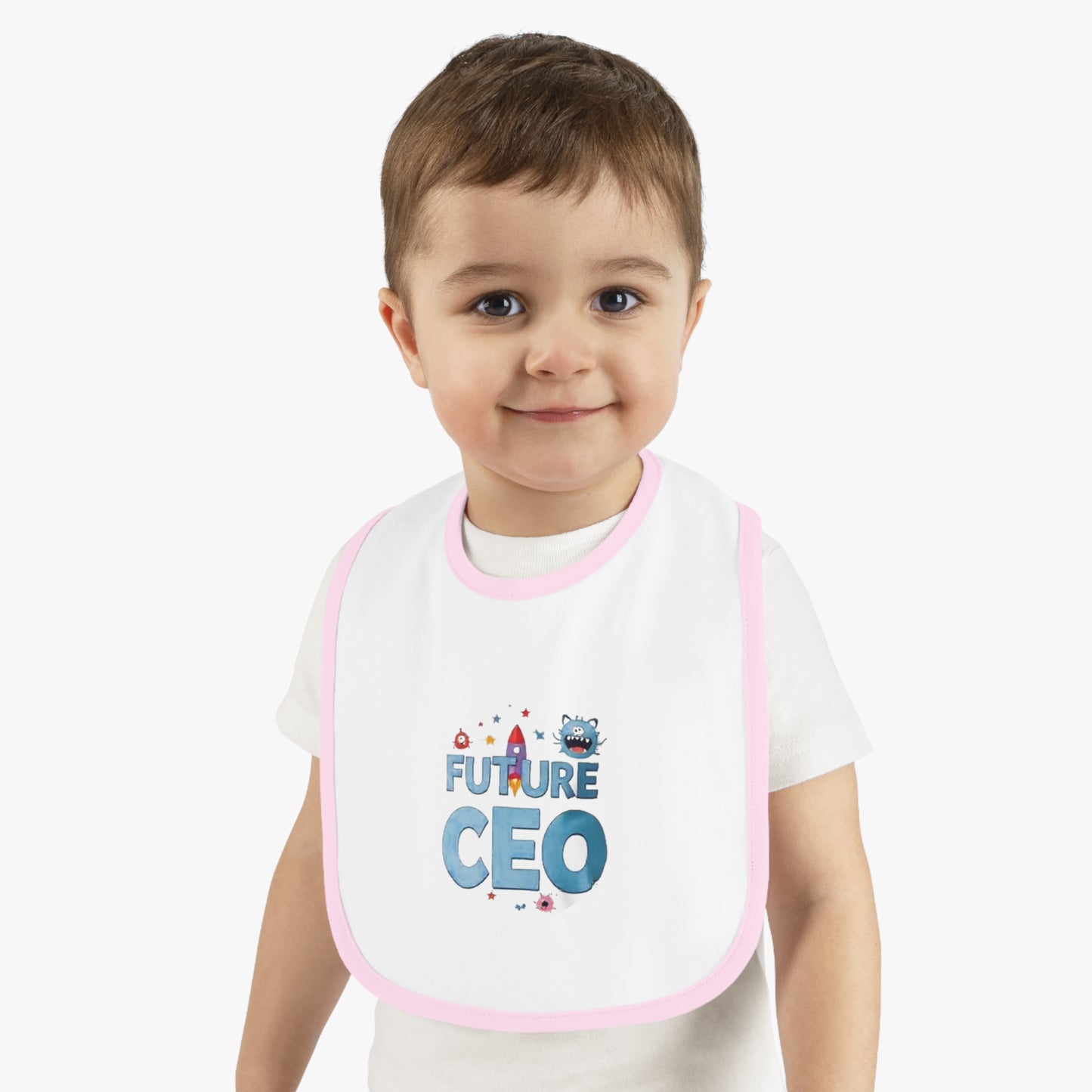 Baby Bib for Future CEOs, Cute Newborn Gift