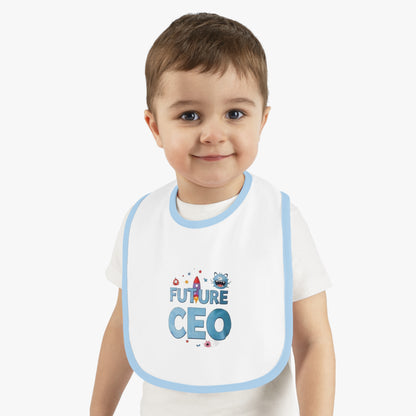 Baby Bib for Future CEOs, Cute Newborn Gift