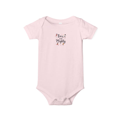 Tiny But Mighty Infant Bodysuit, Cute Baby Outfit