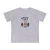 Cute Baby Gym T-Shirt, "Born to Flex" Infant Tee