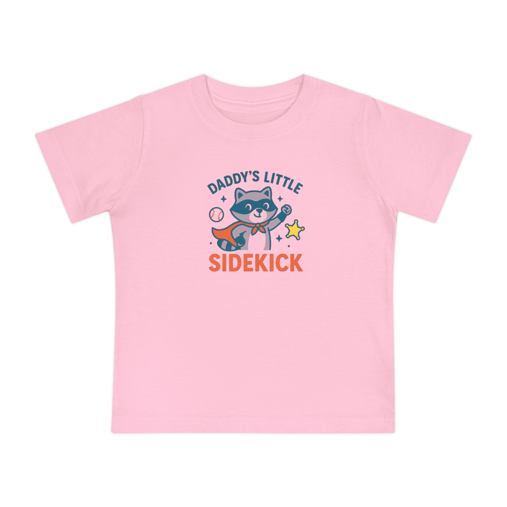 Daddy's Little Sidekick Baby T-Shirt, Cute Baby Tee