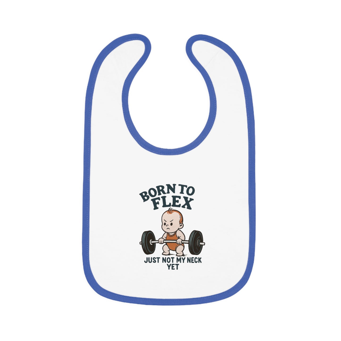 Baby Gym Bib - Cute Workout Bib for Infants