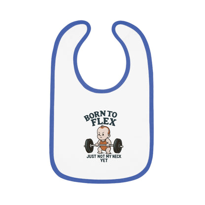 Baby Gym Bib - Cute Workout Bib for Infants