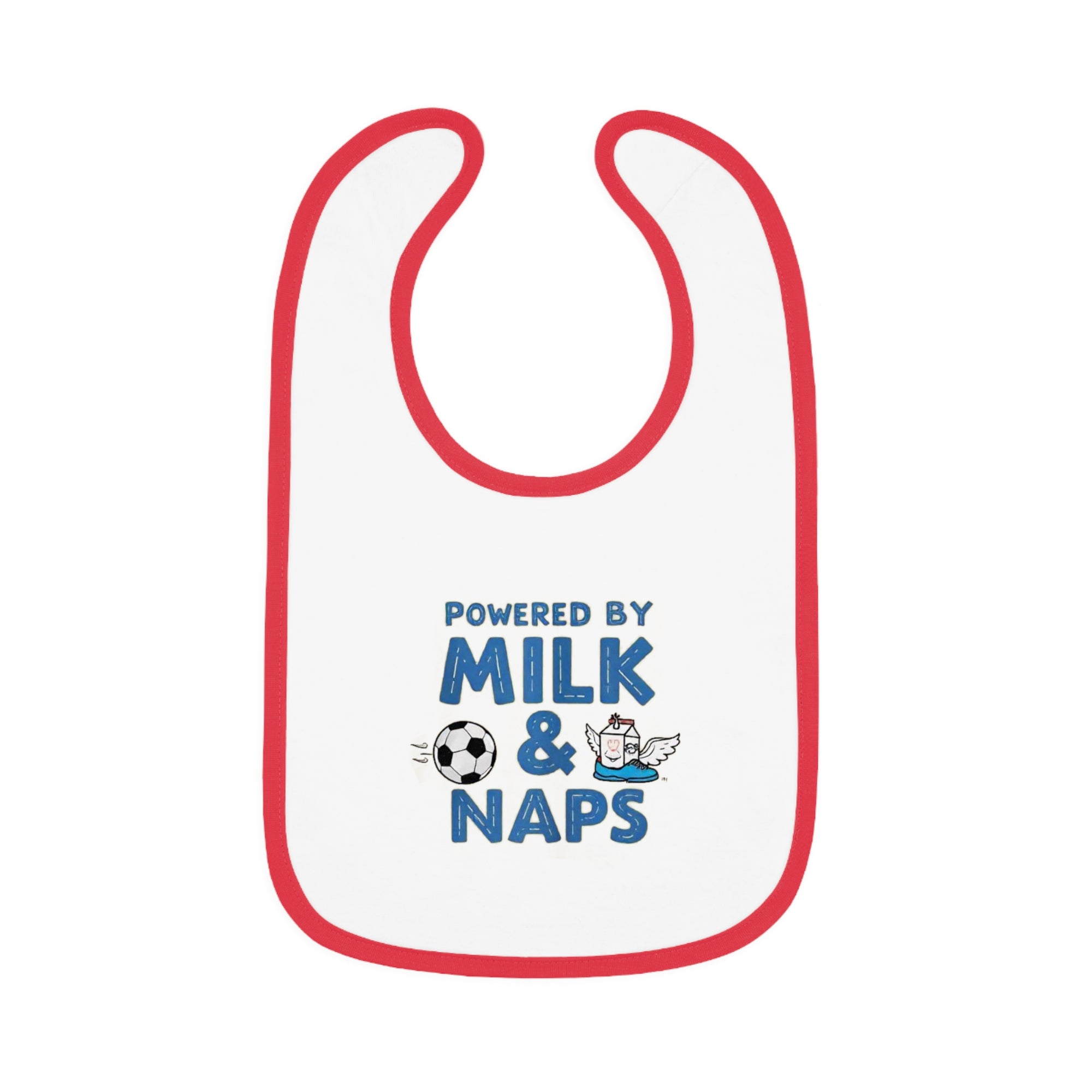 Cute Baby Bib - Powered by Milk & Naps