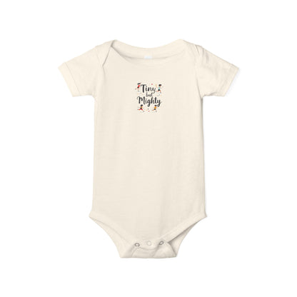 Tiny But Mighty Infant Bodysuit, Cute Baby Outfit