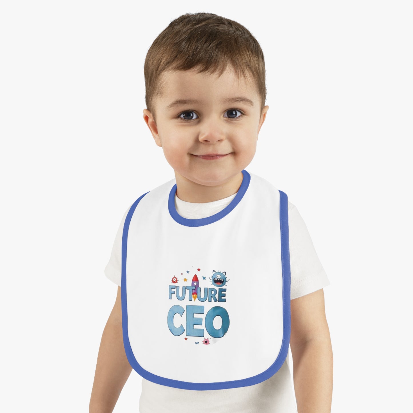 Baby Bib for Future CEOs, Cute Newborn Gift