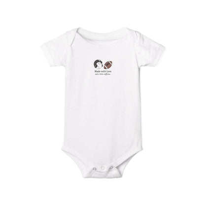 Cute Baby Bodysuit, Made with Love Infant Onesie