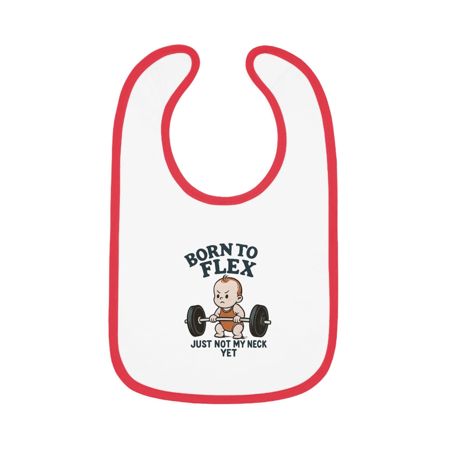 Baby Gym Bib - Cute Workout Bib for Infants