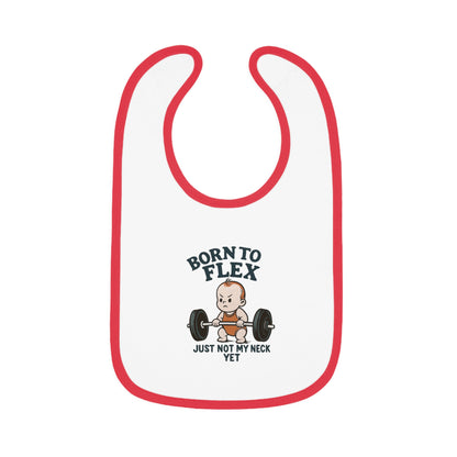 Baby Gym Bib - Cute Workout Bib for Infants