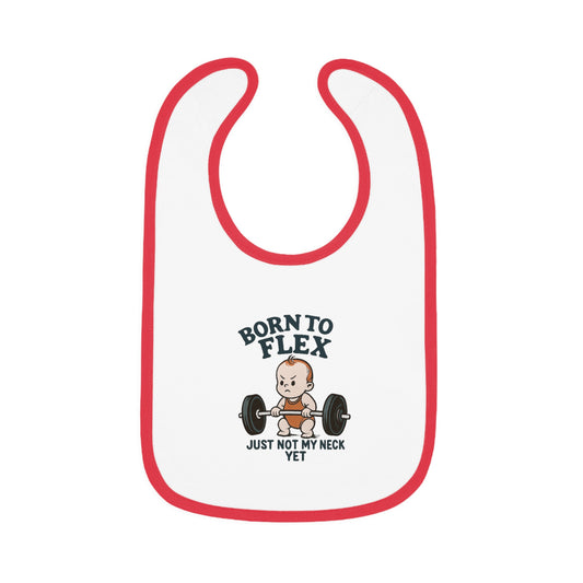 Baby Gym Bib - Cute Workout Bib for Infants