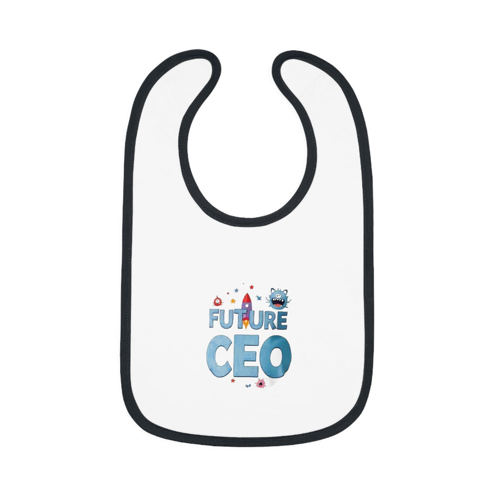 Baby Bib for Future CEOs, Cute Newborn Gift