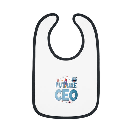 Baby Bib for Future CEOs, Cute Newborn Gift