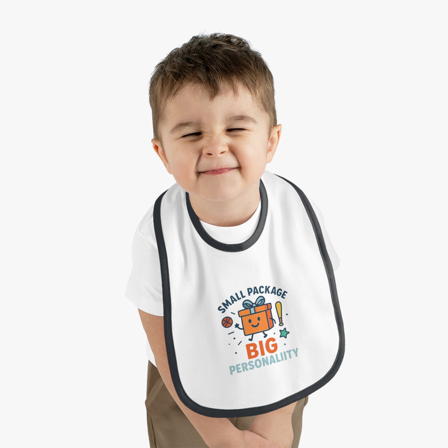 Playful Baby Bib with Fun Design