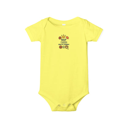Cute Infant Onesie with Nap Time Design