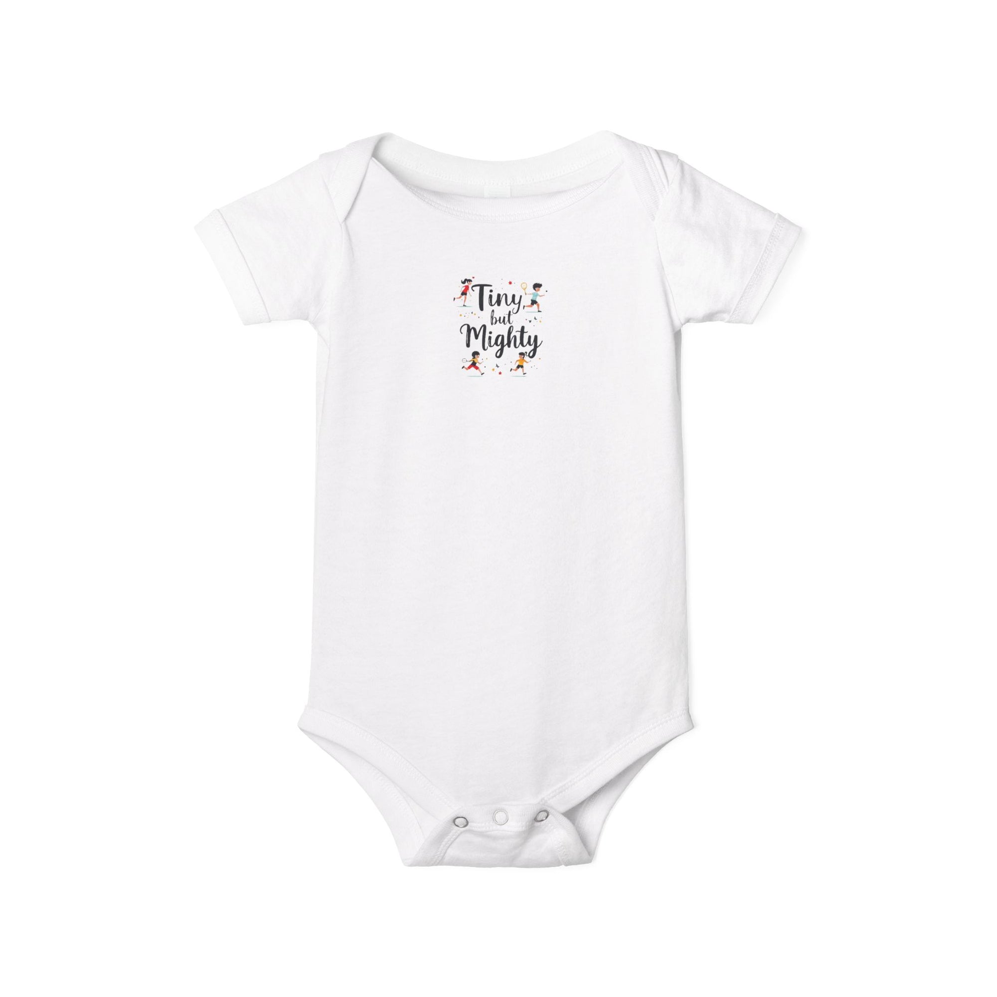 Tiny But Mighty Infant Bodysuit, Cute Baby Outfit