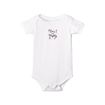 Tiny But Mighty Infant Bodysuit, Cute Baby Outfit
