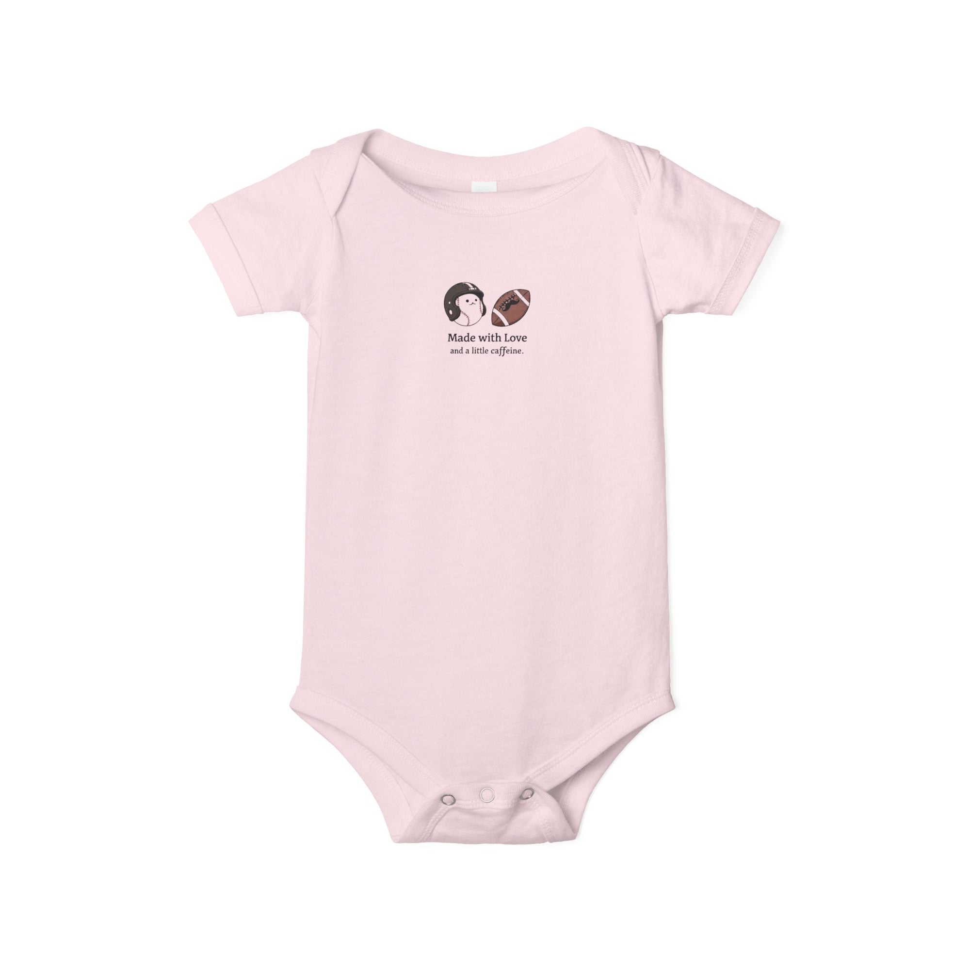 Cute Baby Bodysuit, Made with Love Infant Onesie