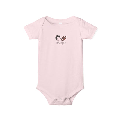 Cute Baby Bodysuit, Made with Love Infant Onesie