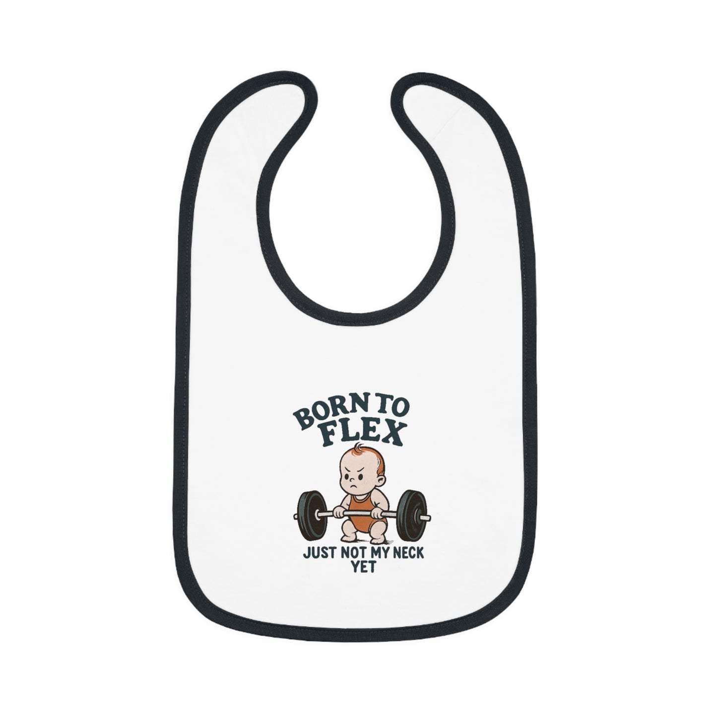 Baby Gym Bib - Cute Workout Bib for Infants