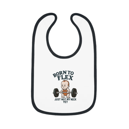 Baby Gym Bib - Cute Workout Bib for Infants