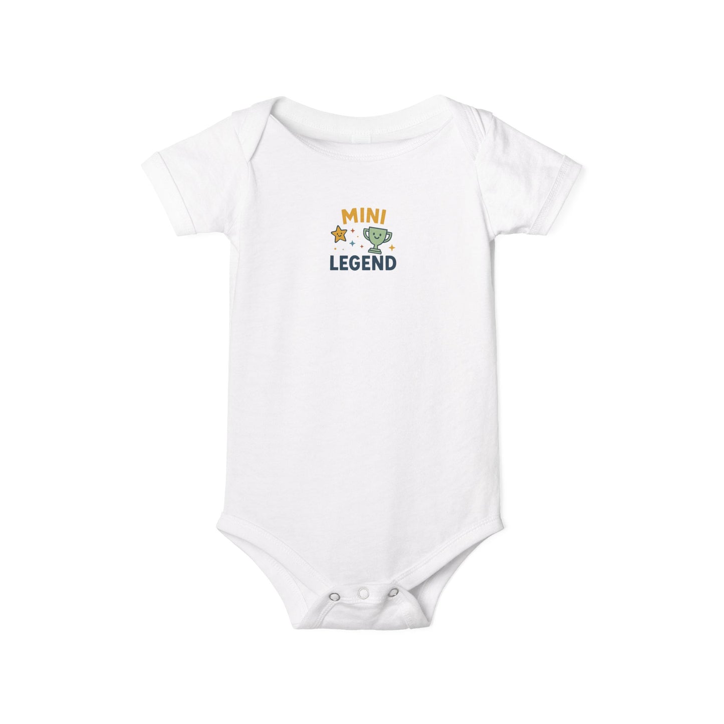 Mini Legend Infant One Piece, Cute Baby Bodysuit