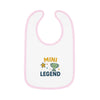 Mini Legend Baby Bib - Cute Jersey Bib for Infants