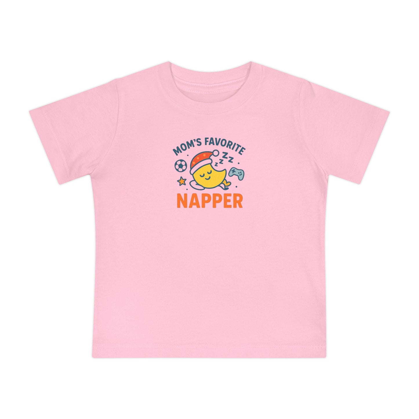 Mom's Favorite Napper Baby T-Shirt