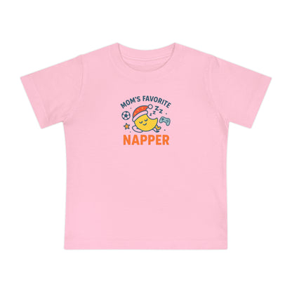 Mom's Favorite Napper Baby T-Shirt