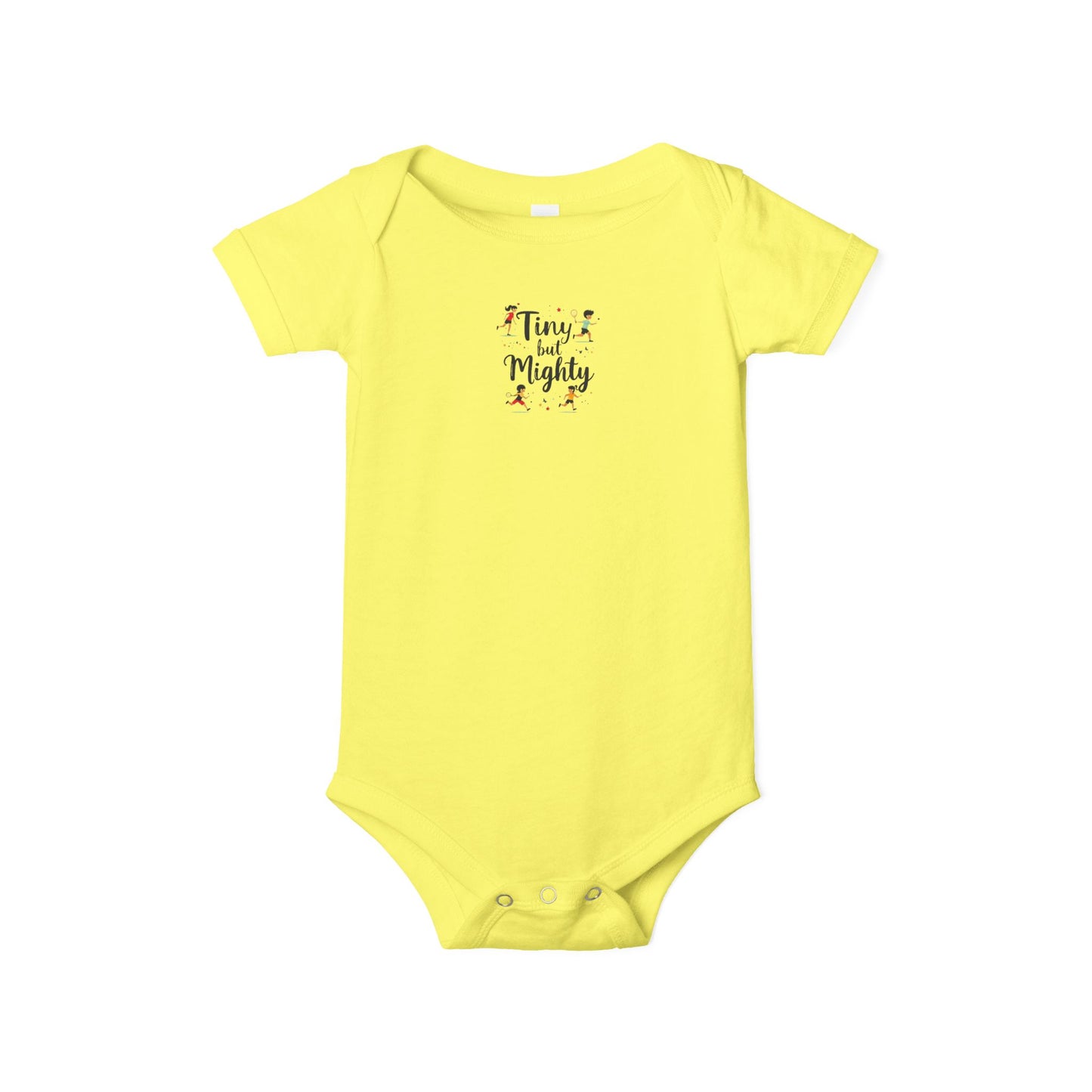 Tiny But Mighty Infant Bodysuit, Cute Baby Outfit