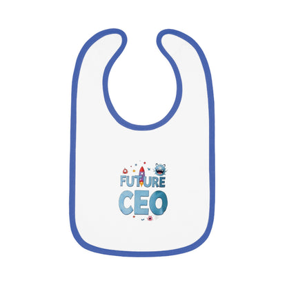 Baby Bib for Future CEOs, Cute Newborn Gift