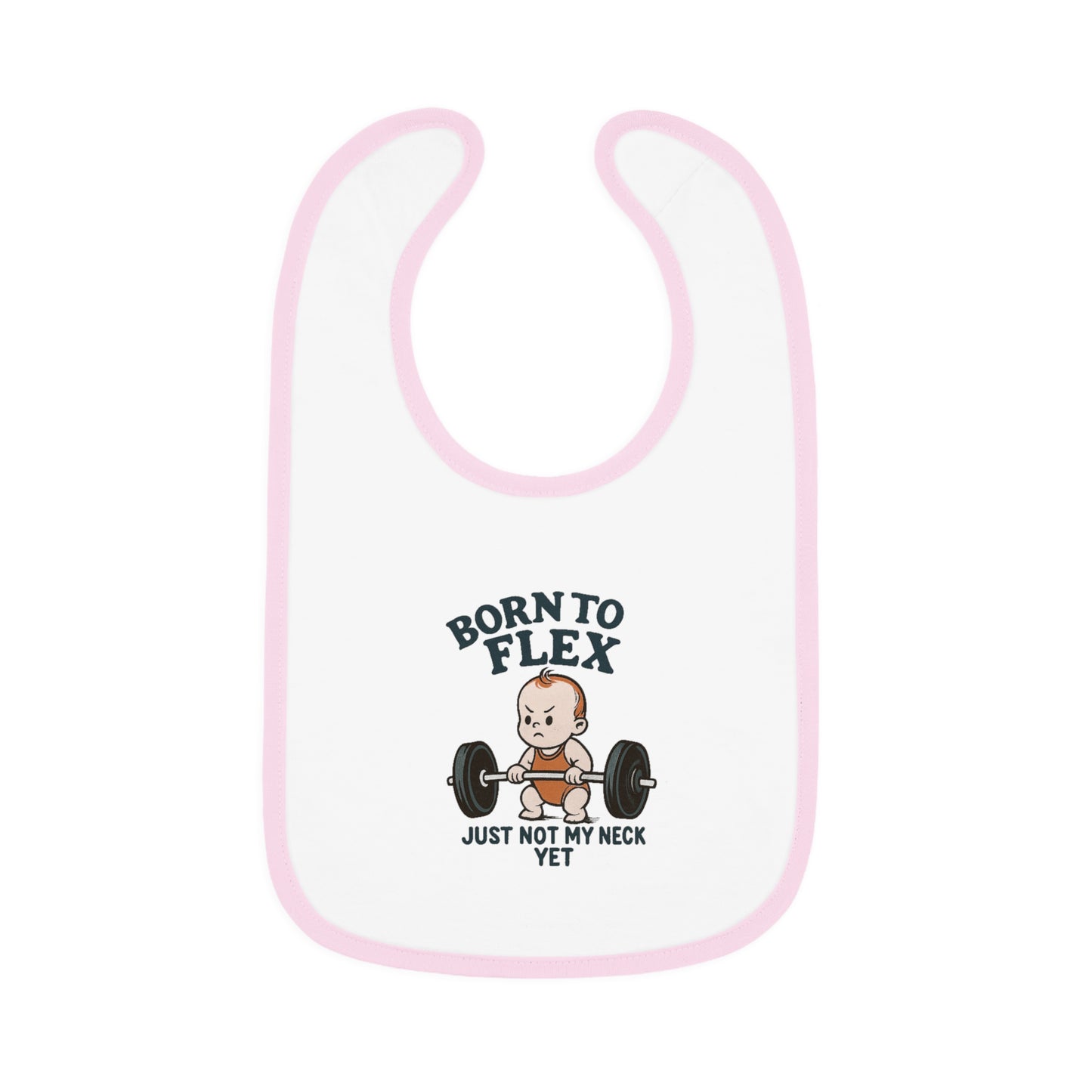 Baby Gym Bib - Cute Workout Bib for Infants
