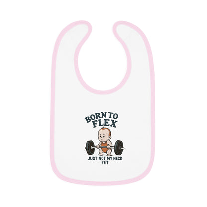 Baby Gym Bib - Cute Workout Bib for Infants