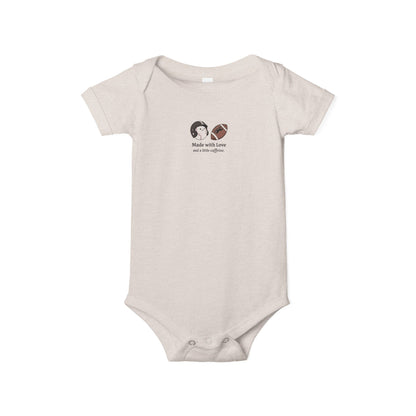 Cute Baby Bodysuit, Made with Love Infant Onesie