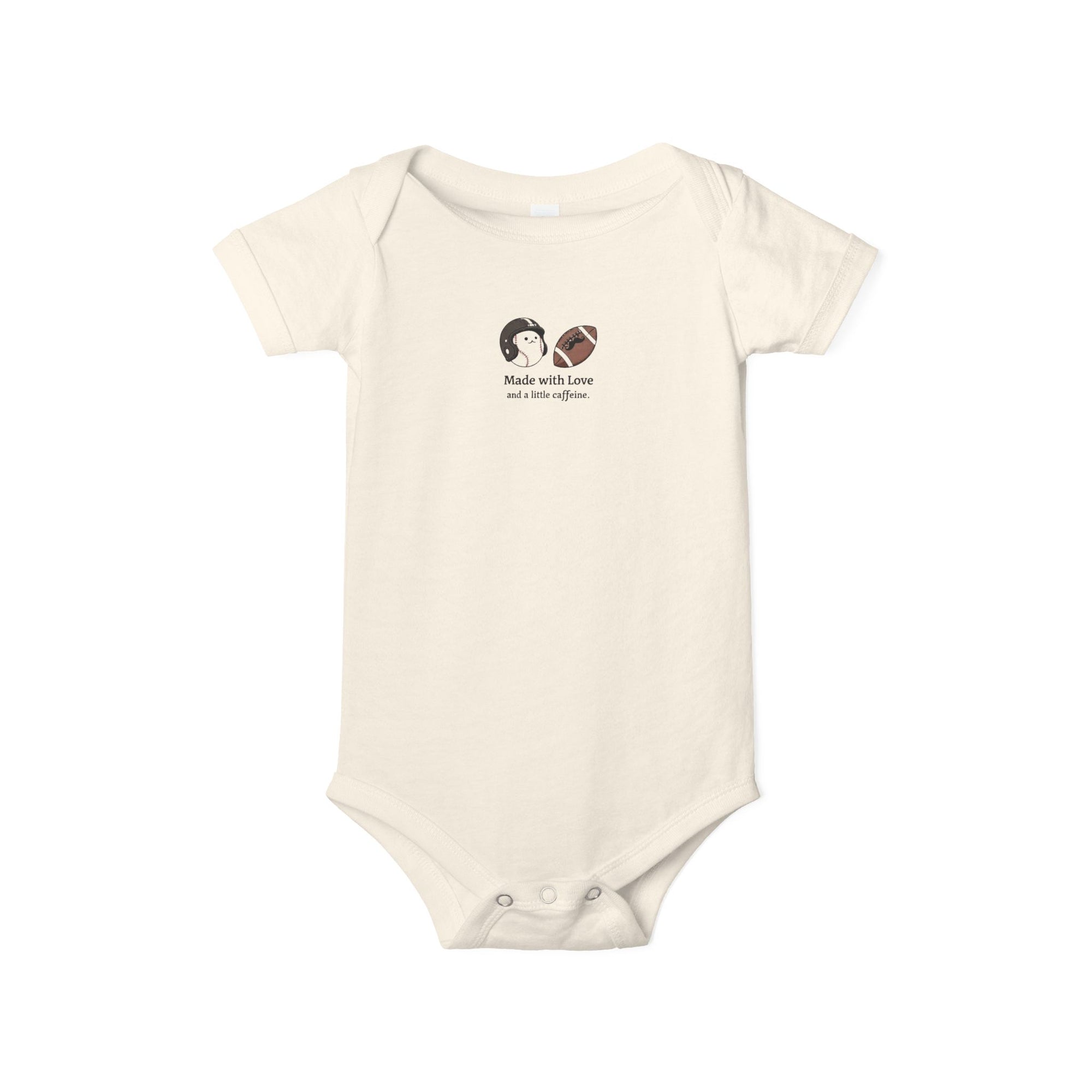 Cute Baby Bodysuit, Made with Love Infant Onesie