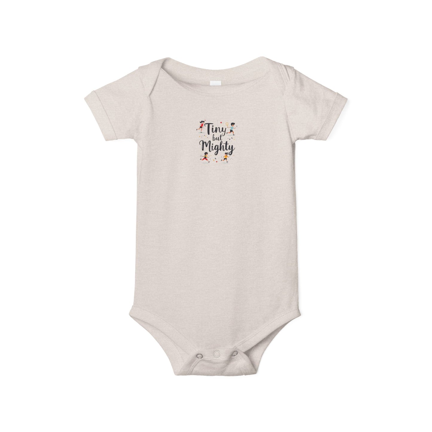 Tiny But Mighty Infant Bodysuit, Cute Baby Outfit
