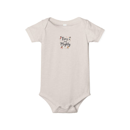Tiny But Mighty Infant Bodysuit, Cute Baby Outfit