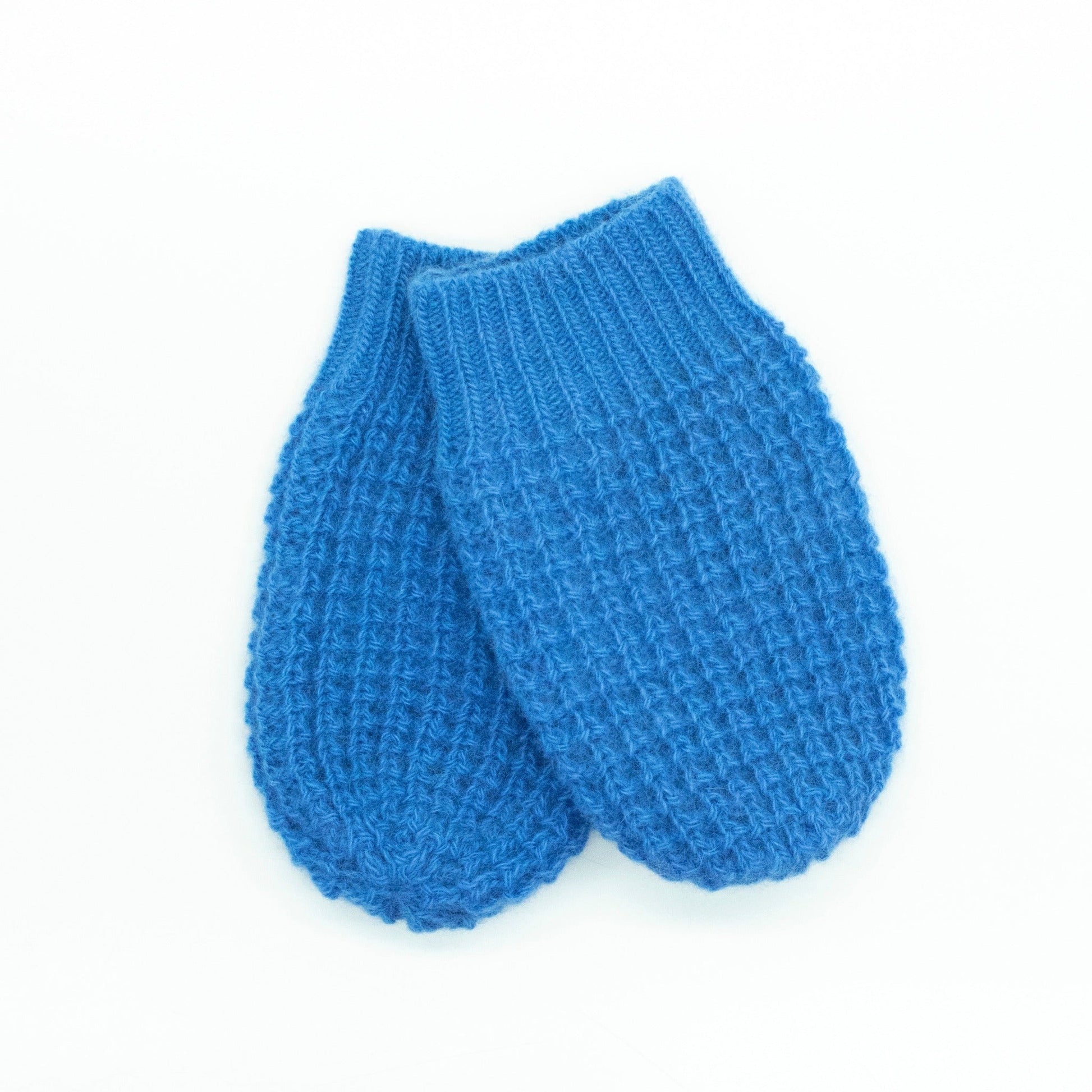 BABY CASHMERE MITTENS WAFFLE STITCH-1