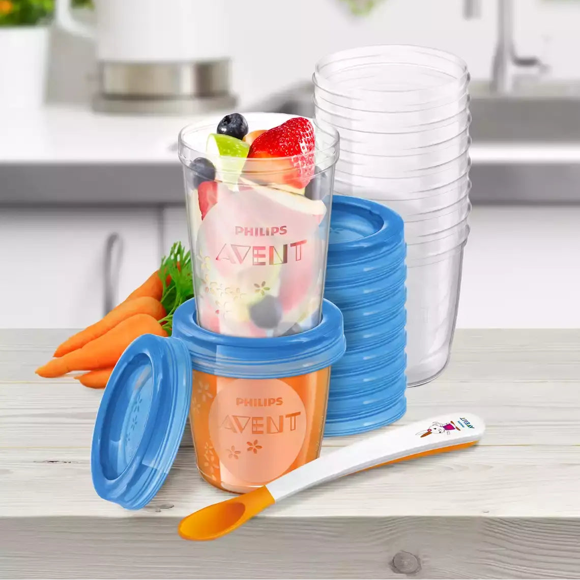 Set of Bowls for Baby Food